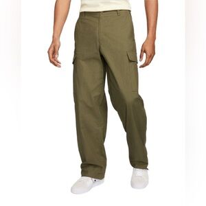 Mens Nike SB Kearney Cargo Pants - Olive Ripstop